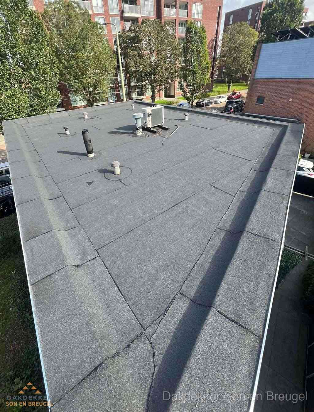 Sonenbreugel Plat Dak Repareren